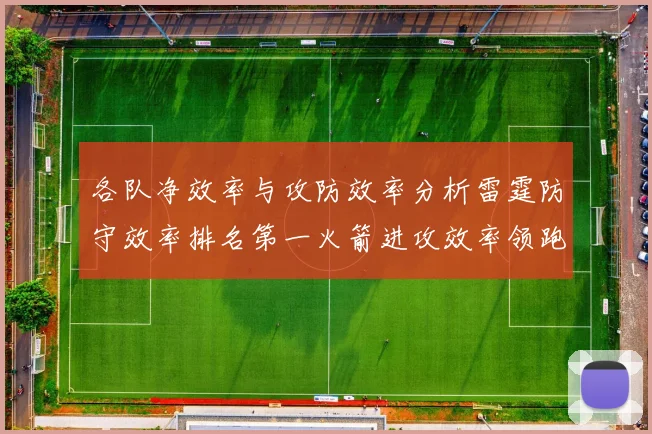 各队净效率与攻防效率分析雷霆防守效率排名第一火箭进攻效率领跑联盟